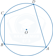 Четырехугольник ABCD вписанный в окружность