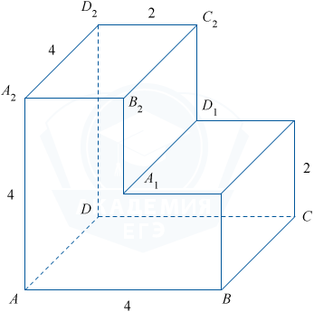 Многогранник с прямыми двугранными углами