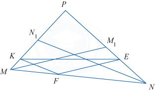 Треугольник с медианами